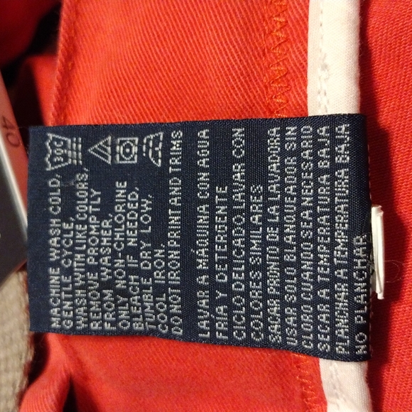 New mens Nautica shorts. Size 40 waist. Sailor red - Picture 11 of 11